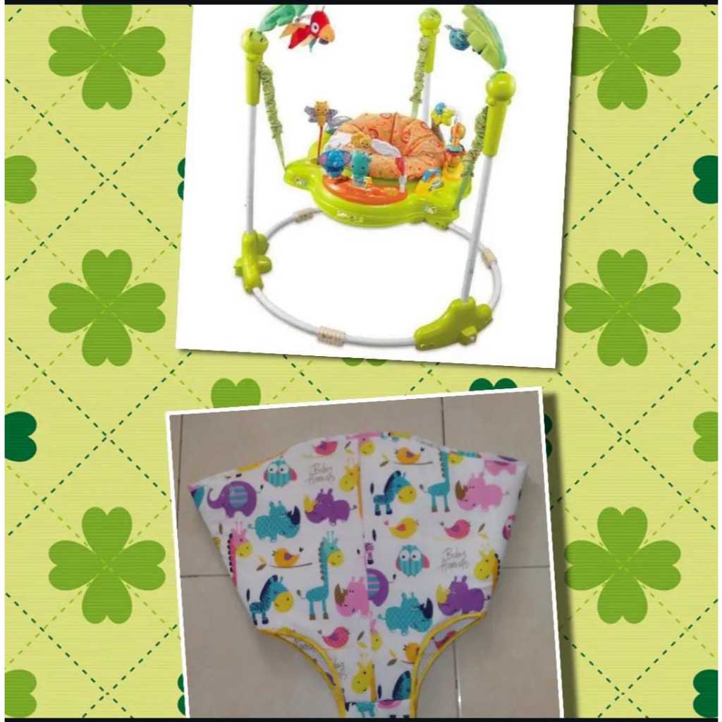 ปกแบบกําหนดเอง Jog Jumperoo Baby Elle