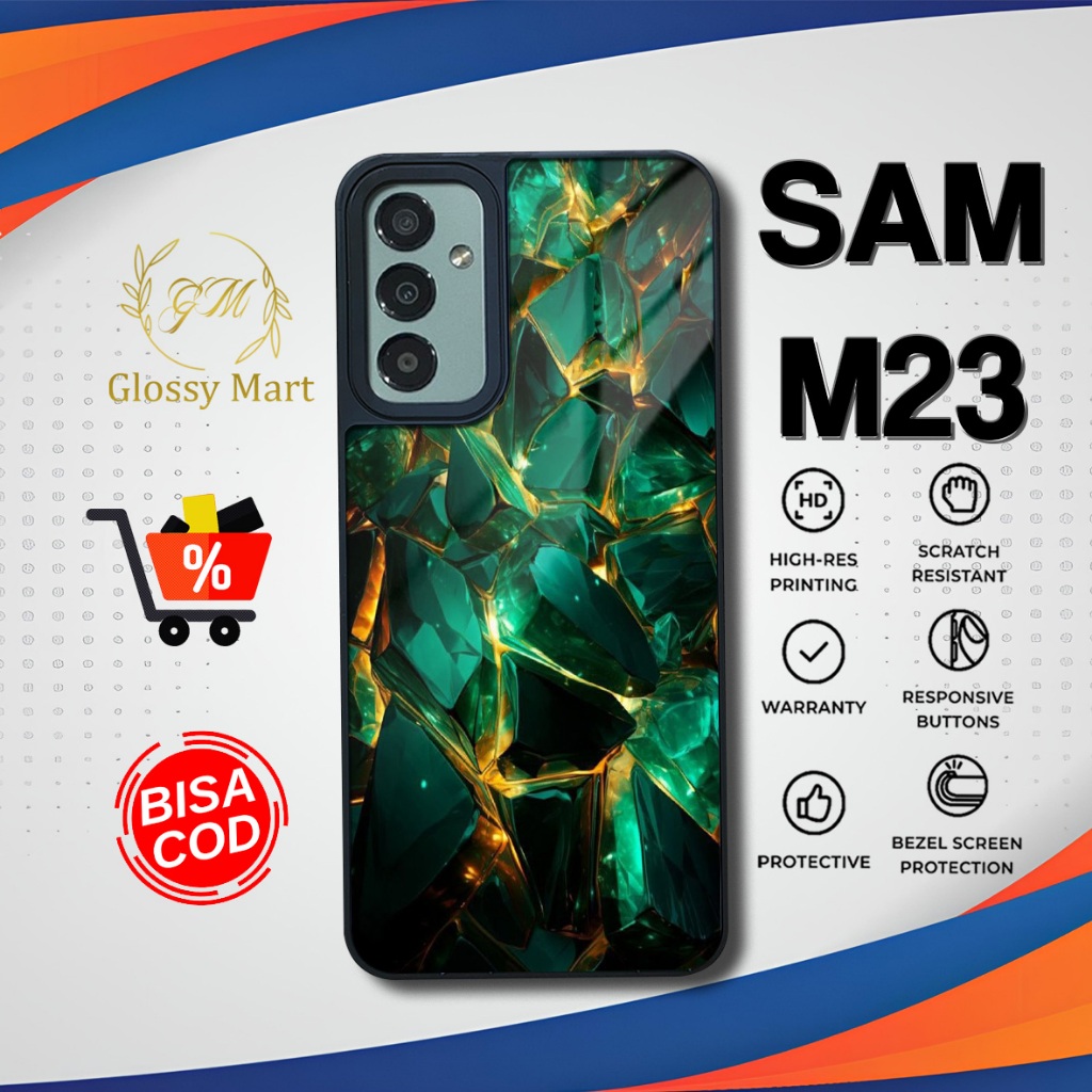 เคส Samsung M23 ล่าสุด - เคส Samsung M23 - Diamond - Glossy Hardcase Softcase - Glossy Samsung Casin