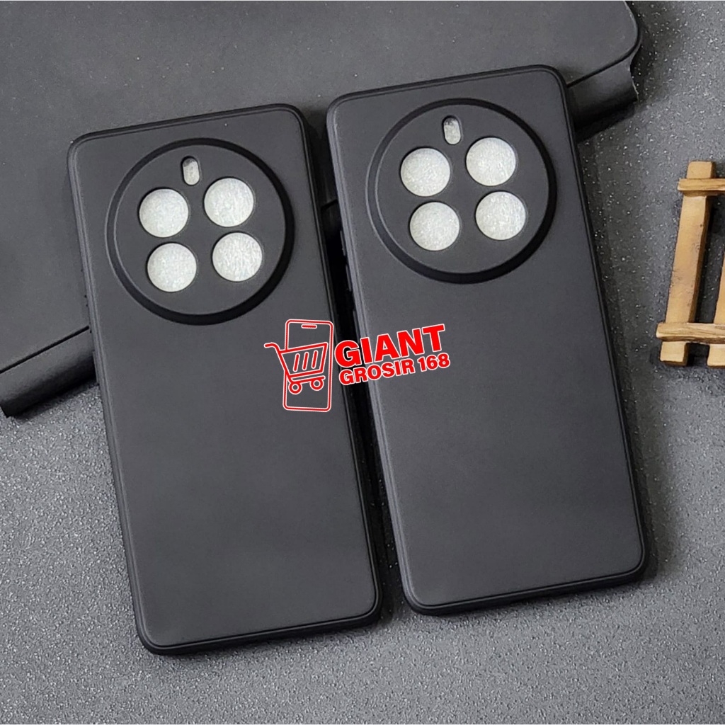 Realme 12 Plus Realme 12 Pro Plus Case Macaron Black Silicone Matte Black Realme 12 Plus Realme 12 P