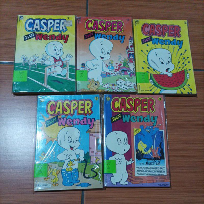 CASPER และ WENDY COMICS