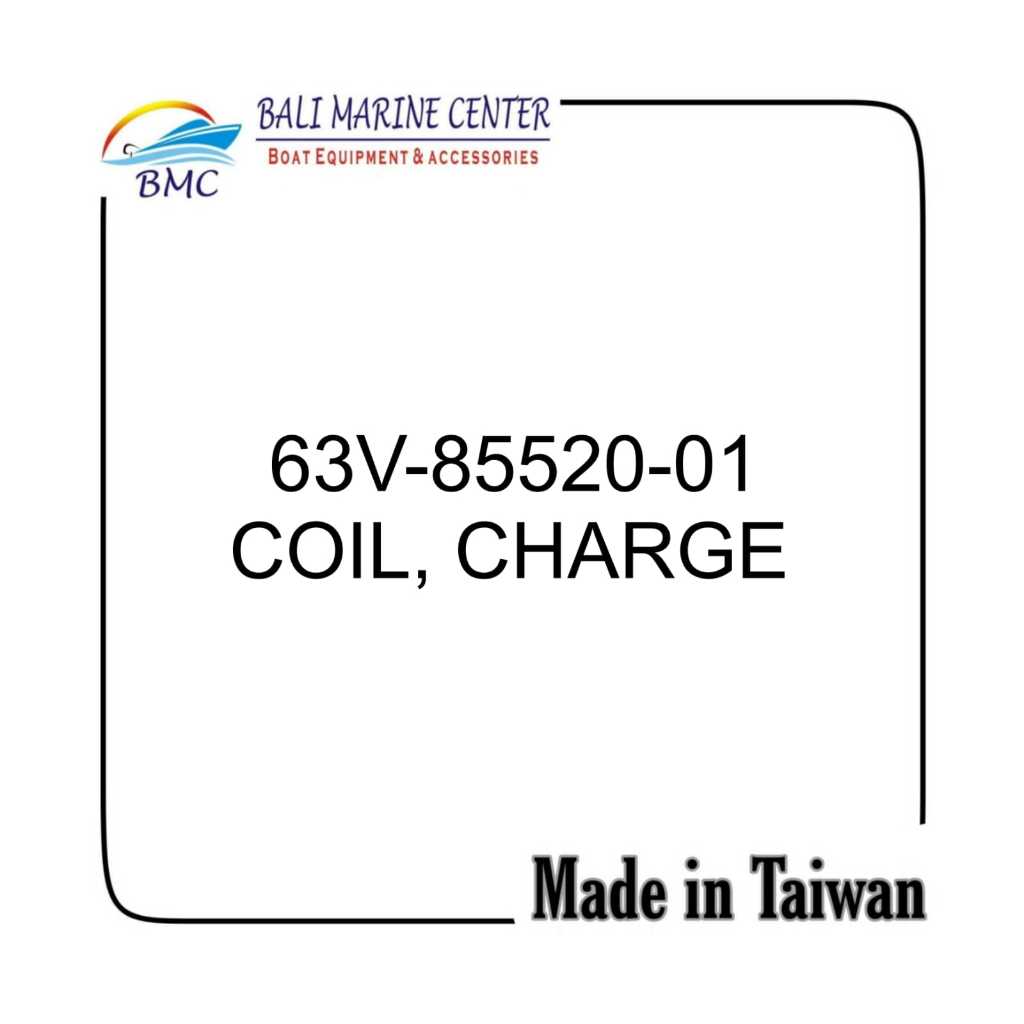 63V-85520-01 COIL, CHARGE สําหรับ 15PK YAMAHA CAPSULES