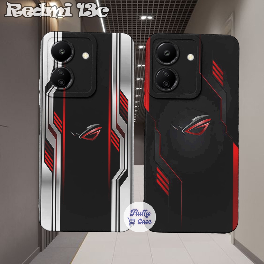 HP REDMI 13C 13 4G A3 PRO 9C 9A POCO C65 Game Logo Motif - Cool Case - เคสอินเทรนด์ - เคสสีสันสดใส -