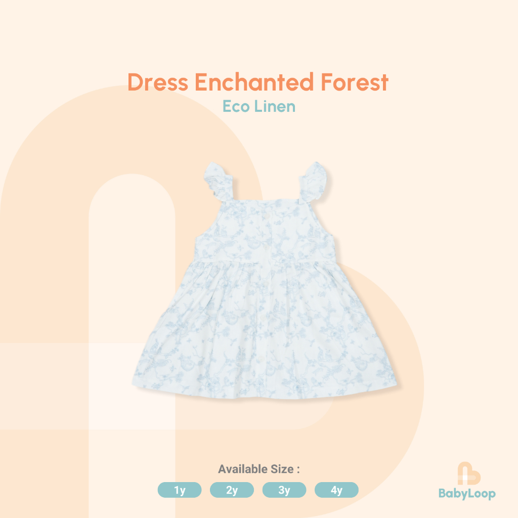 ชุดเด็ก - Enchanted Forest Dress 3 - 4 ปี - ห่วงเด็ก