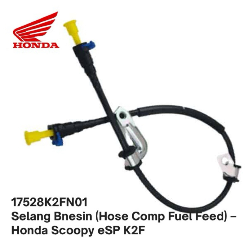 17528K2FN01 ท่อ Bnesin (Hose Comp Fuel Feed) – Honda Scoopy eSP K2F