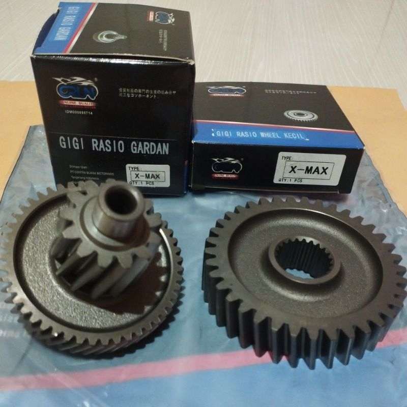 CRUN GEAR RATIO LARGE SMALL XMAX 250 (B74) ขนาดใหญ่ 13T/48T & SMALL 37T /X MAX 250 / COMPLETE GARDEN