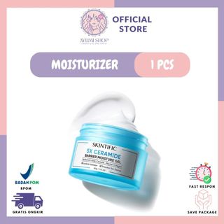 AYUMI Skintific 5x Ceramide Barier Repair Moisture Gel 6 gr, 30 gr dan 80 gr