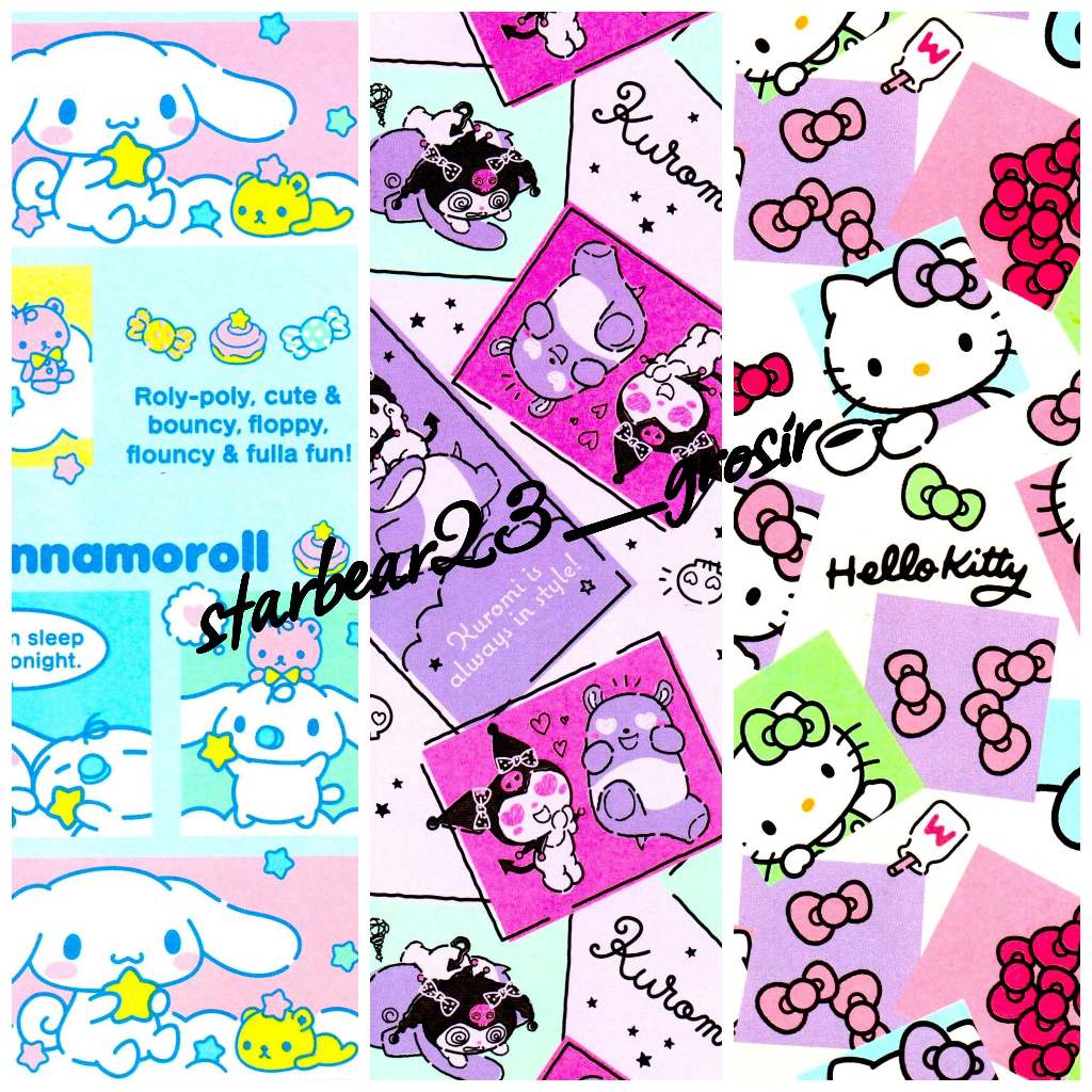 กระดาษของขวัญ Sanrio Sansanwawa Jumbo