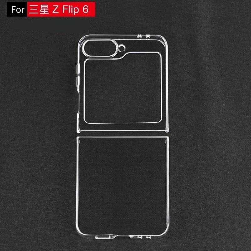 Hardcase เคสอะคริลิคใส Samsung Z Flip 1 Samsung Z Flip 2 Samsung Z Flip 3 Samsung Z Flip 4 Samsung Z