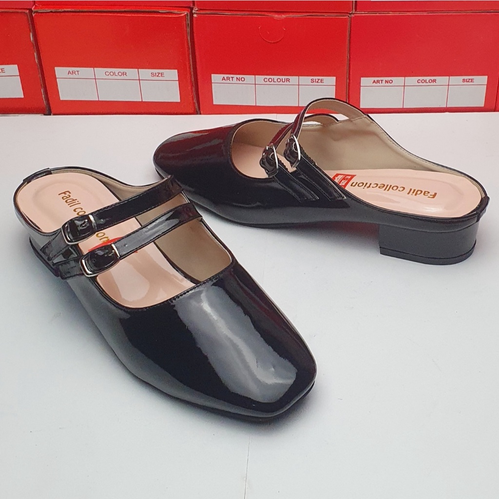 รองเท้าส้นสูงผู้หญิงอินเทรนด์ล่าสุด ส้น 3 ซม. FD-L-016