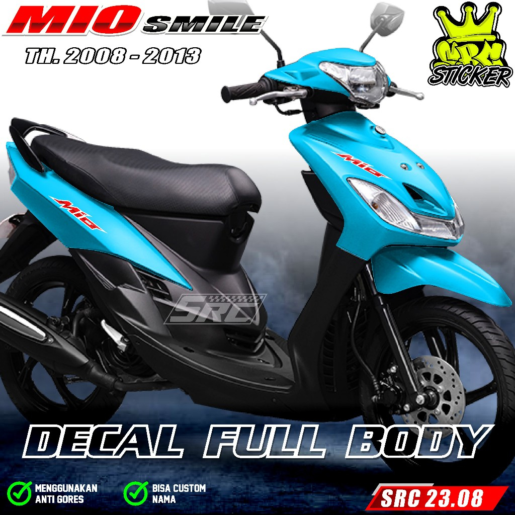 Yamaha Mio Smile Full Body Decal สติกเกอร์ 2008 2009 2010 2011 2012 2013 Decal สติกเกอร์ Full Body M