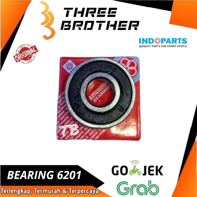 แบริ่งแบริ่ง 6201rs indoparts