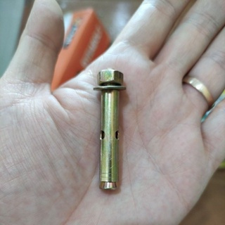 Dyna Bold m8 x 40 (4cm) / โบลท์คอนกรีต / ตัวเลี้ยงปลาเหล็ก m8x 40 / CONCRETE BOLT (PRICE FOR 1 ชิ้น)