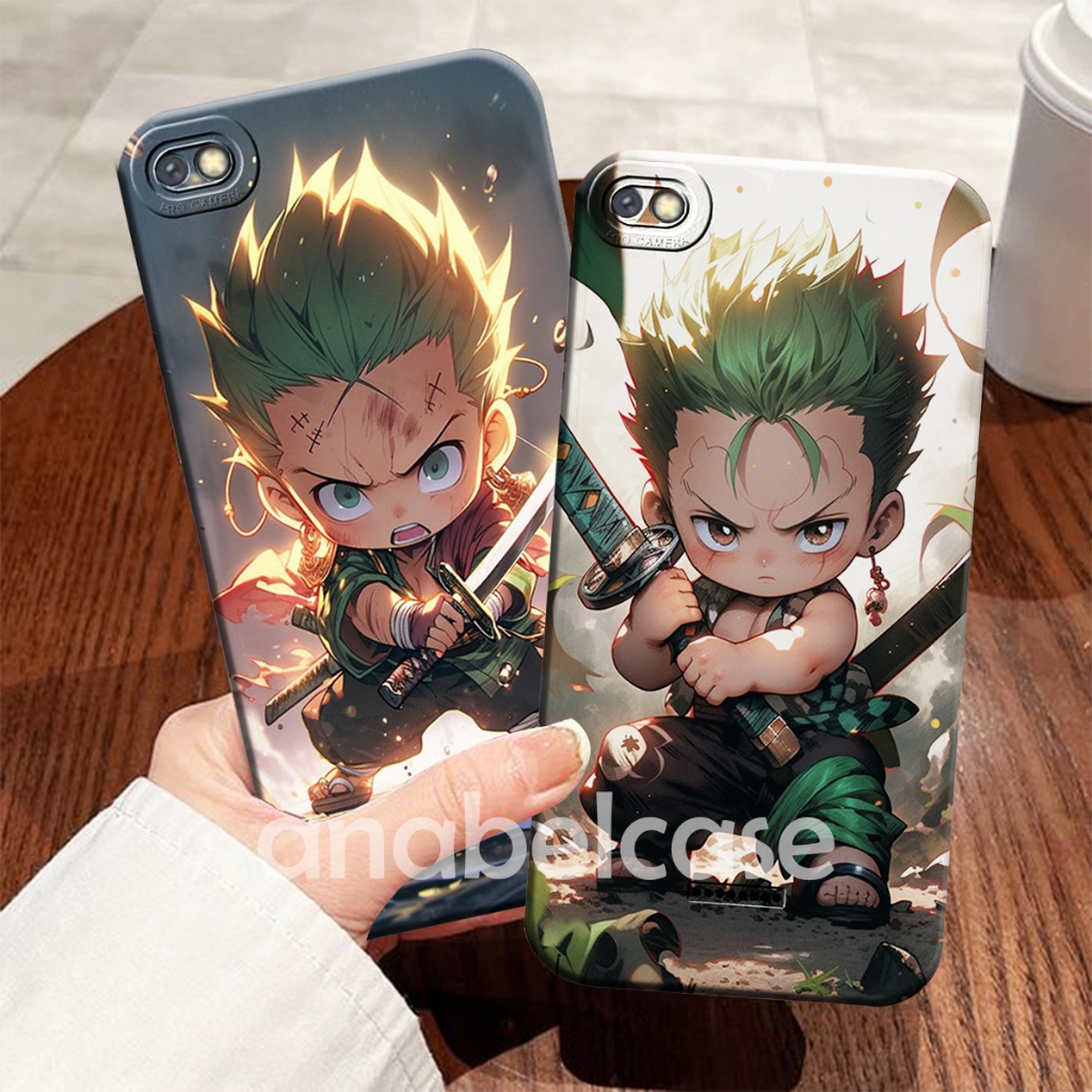 Softcase REDMI 6A 6 5A 4A NOTE 6 5 5PRO 5A 5A PRIME Case Miniature One Piece Zoro - เคสการ์ตูนอนิเมะ