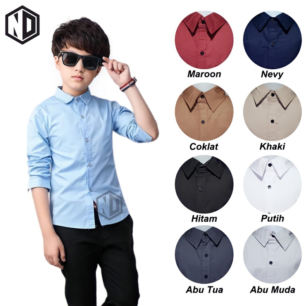 เคมีจา เสื้อเด็กชายแขนยาวธรรมดาอายุ 1-14 ปี ดิสโทร ลําลองเด็กทารกง่ายสีฟ้า – เสื้อผ้าเด็กผู้ชาย 1 2 3 4 5 6 7 8 9 10 11 12 ปี – เสื้อเด็ก