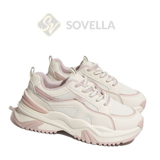 SOVELLA Marsha Sepatu Wanita Sneakers Olahraga Nyaman Casual Abu - Abu