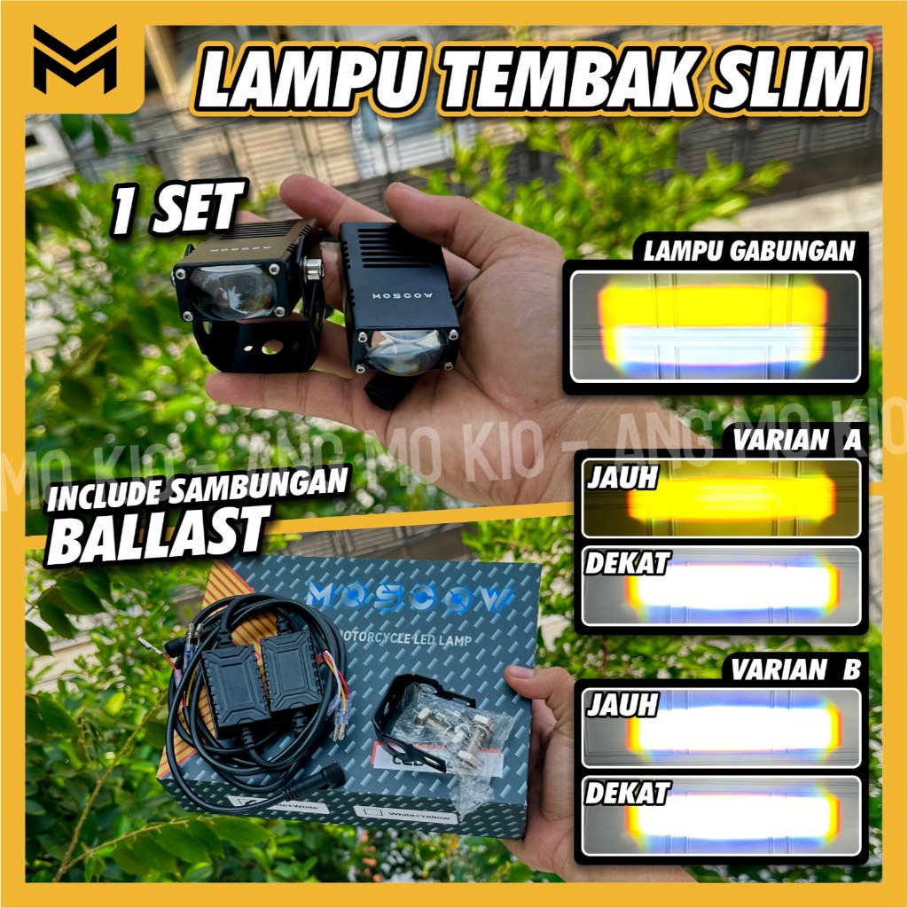 20W 2 สี MINI LASER ไฟ LED ORIGINAL MOSCOW เลเซอร์ Spotlight Super BRIGHT SLIM Spotlight MINI GRILL SLIM MOTORCYCLE CAR / Iron Body วัสดุ SHOOTING LIGHT / MINI FOGLAMP พัดลมรถ SPOTLIGHT + BALLAST CONNECTION และหมอก PNP
