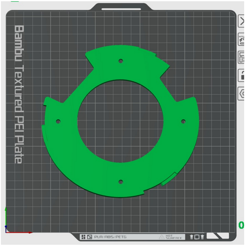 ขายึดพิมพ์ 3D Unifi U6 Pro AP AC Celling/ผนัง/เพดาน