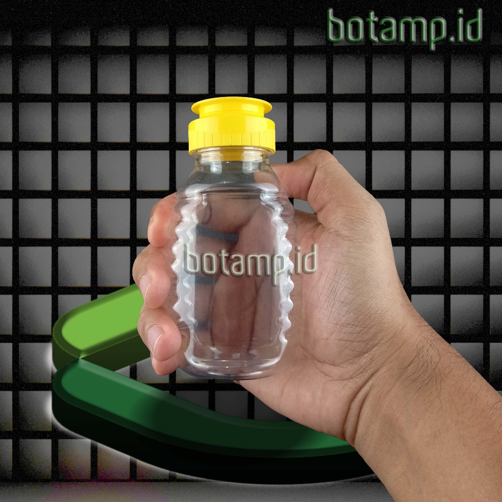 TJ ขวดน้ําผึ้ง 200 ml Fliptop Cap Import