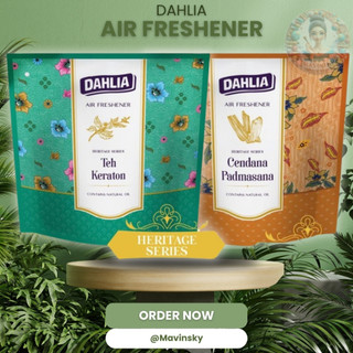 ✅ ORIGINAL | DAHLIA Teh Keraton Air Freshener 75gr / Dahlia Cendana Padmasana 75gr