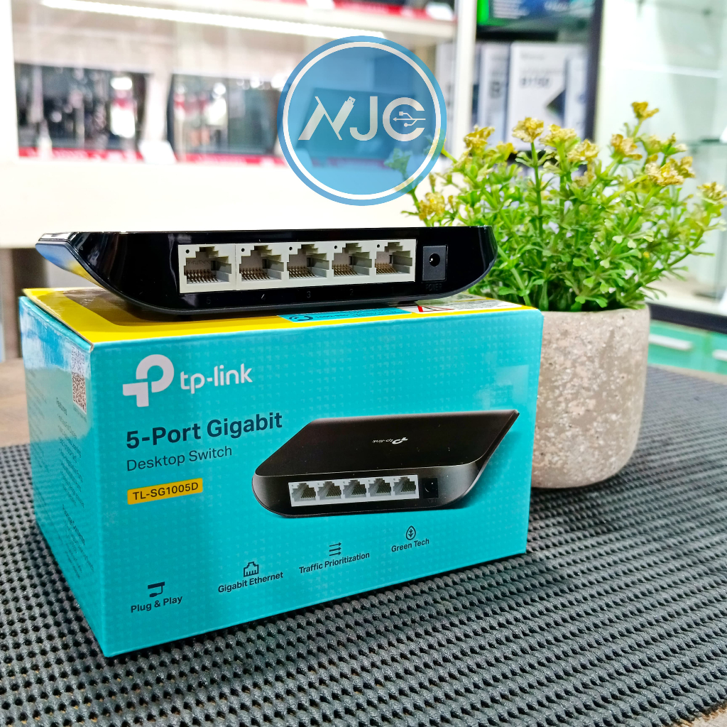 GIGABIT TP-LINK TL-SG1005D HUB SWITCH