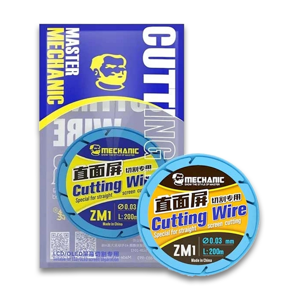 MECHANIC ZM1 หน้าจอสัมผัสสายไฟ 0.03 มม. 200 ม.พิเศษสําหรับหน้าจอผมตรงต้นฉบับ
