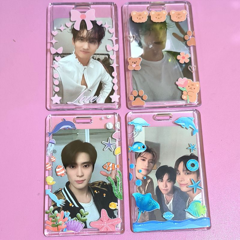 Cahol Card Holder Fish Cahol อะคริลิค Photocard Cahol อะคริลิคใส