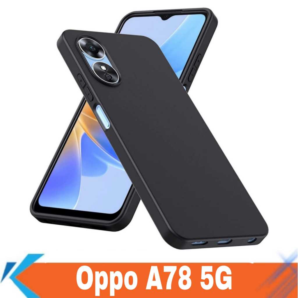 เคส OPPO A78 5G Slim Matte Premium Softcase OPPO A78 5G