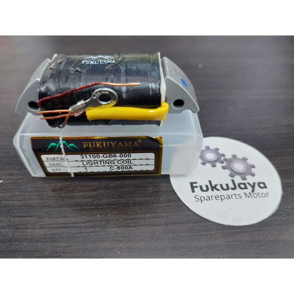 Fukuyama Lighting Coil Spull Spool Lamp 12V Volt Honda C800A - C-800A - C-800-A Astrea (GB6) - Fukuj