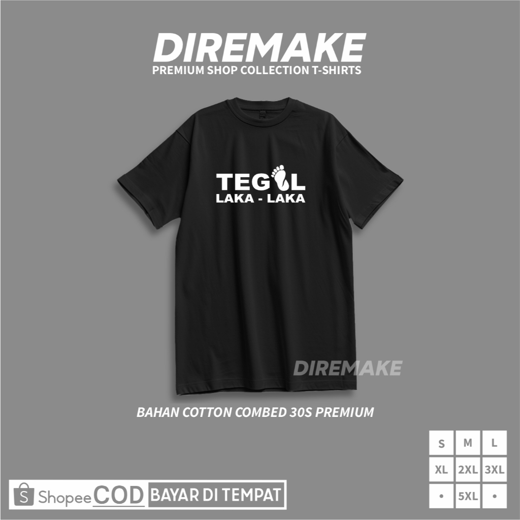 Tegal Laka- Laka T-shirt เสื้อยืดลําลอง Unisex - Diremake