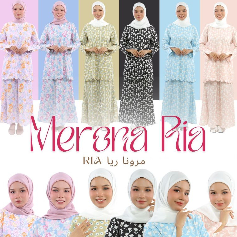 Merona - BAJU KURUNG MALAYSIA NZRINI - MERONA RIA