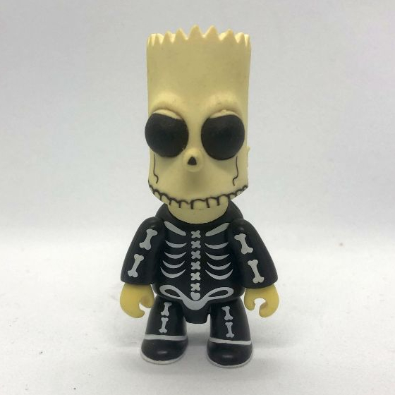 Gantungan Toy2r Qee 3" - Bart Simpson (พวงกุญแจ)