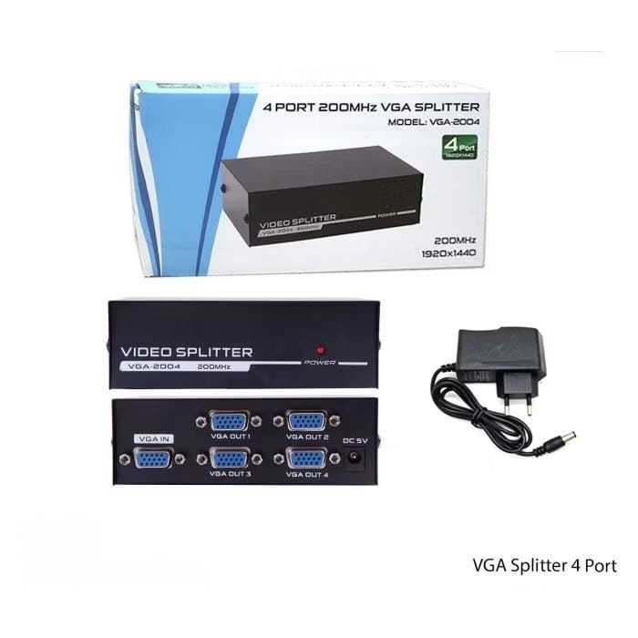 VGA SPLITTER 4 PORT ADAPTER / VGA SPLITTER 4 PORT