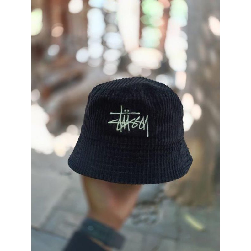 หมวกบัคเก็ต stussy มือสอง