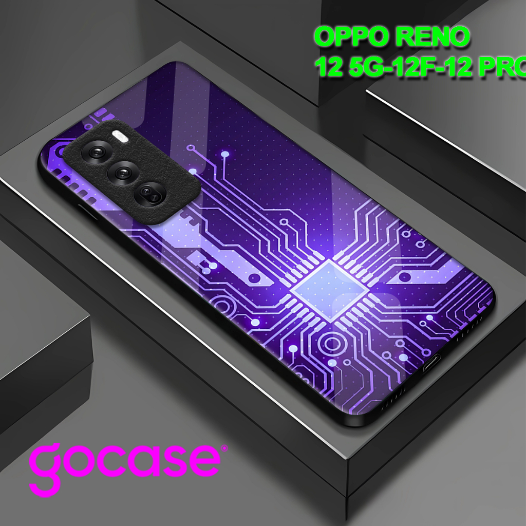 Go Case (KL 24) GLOSSY SOFTCASE สําหรับ Oppo Reno12 5G L Oppo Reno12 F 5G L Oppo Reno12 Pro 5G L Cas