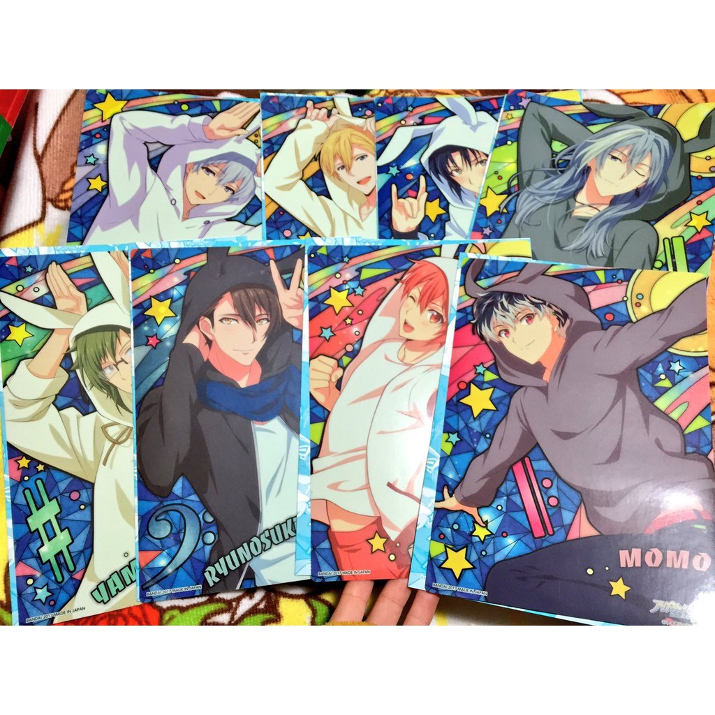 Cardass Bromide Idolish7 - Mini Clearfile Idolish7 - โปสเตอร์ใส Idolish7 | Tamaki Riku Tenn Gaku Mom