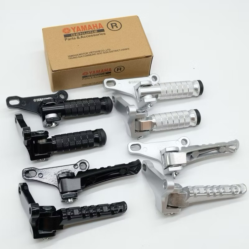 YAMAHA ALLOY FOOTSTEP/REAR FOOTSTEP สําหรับ YAMAHA MX KING/MX 135/MIO Y15ZR MOTORCYCLES ALL ORIGINAL VARANTS 100%