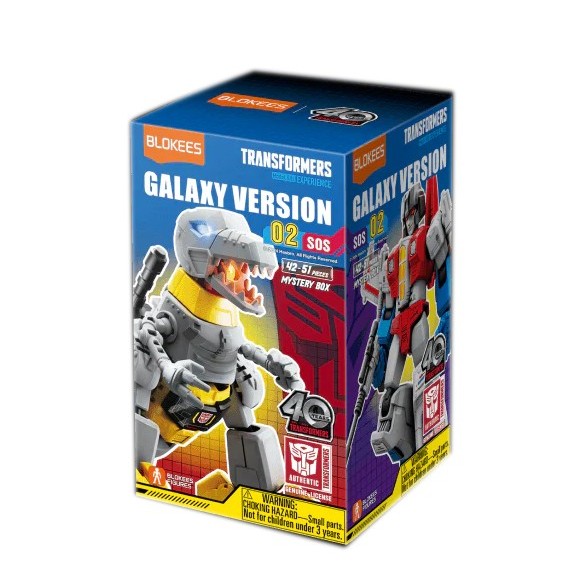 Transformers Blokees Galaxy Version SOS/ Blind Box Transformers/ Buluke Transformers Galaxy Version 