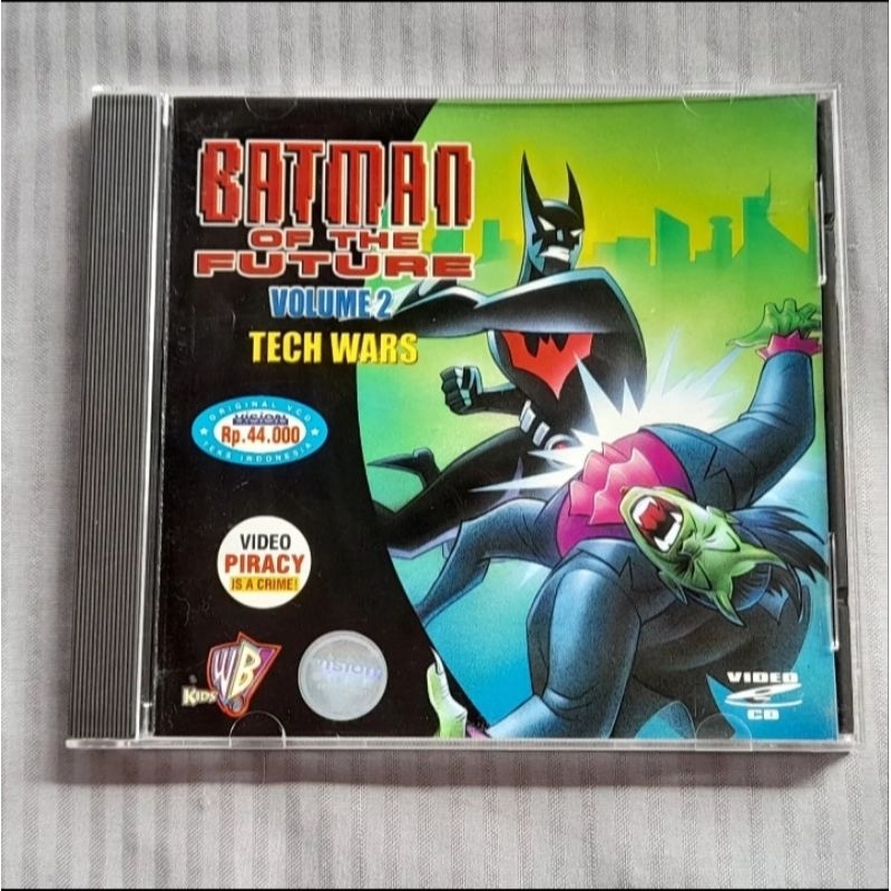 Vcd Batman of the Future Vol. 2 Tech Wars (1999) 1 แผ่น ORIGINAL Vision VideoCD