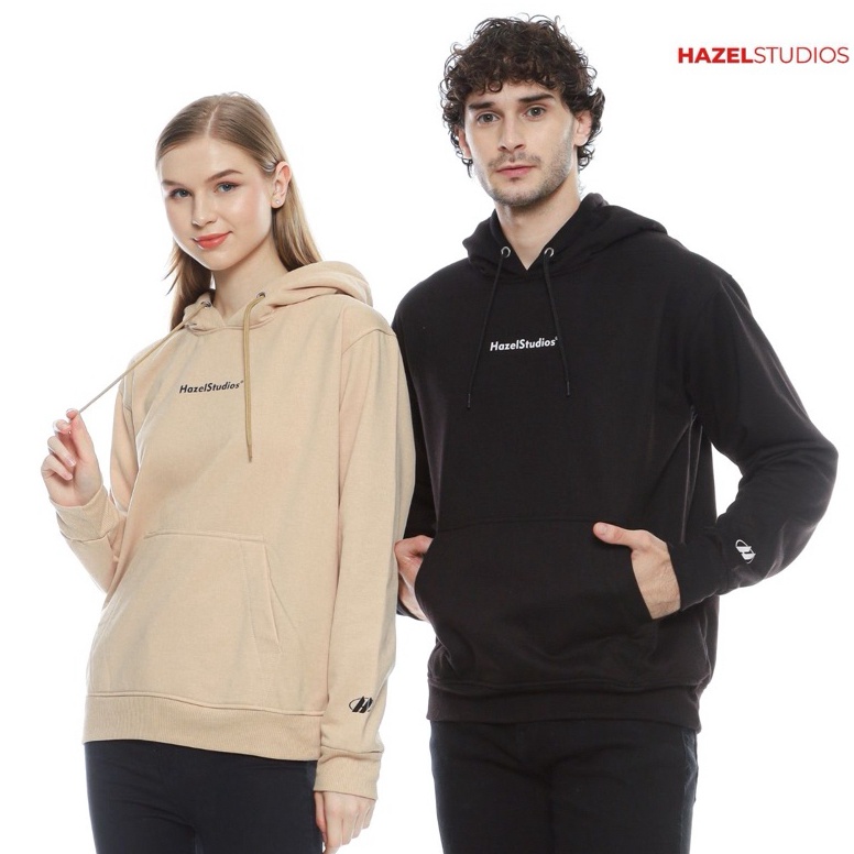 HAZEL Essential Hoodie Jumper Jacket ขนาด MXXL สําหรับผู้ชายและผู้หญิง