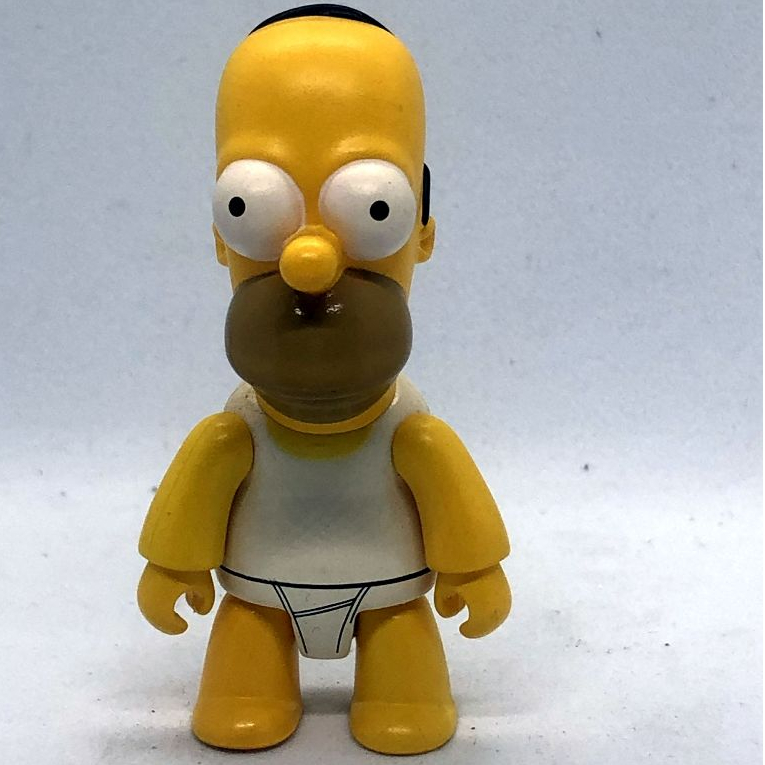 Gantungan Toy2r Qee 3" - Homer Simpson (พวงกุญแจ)