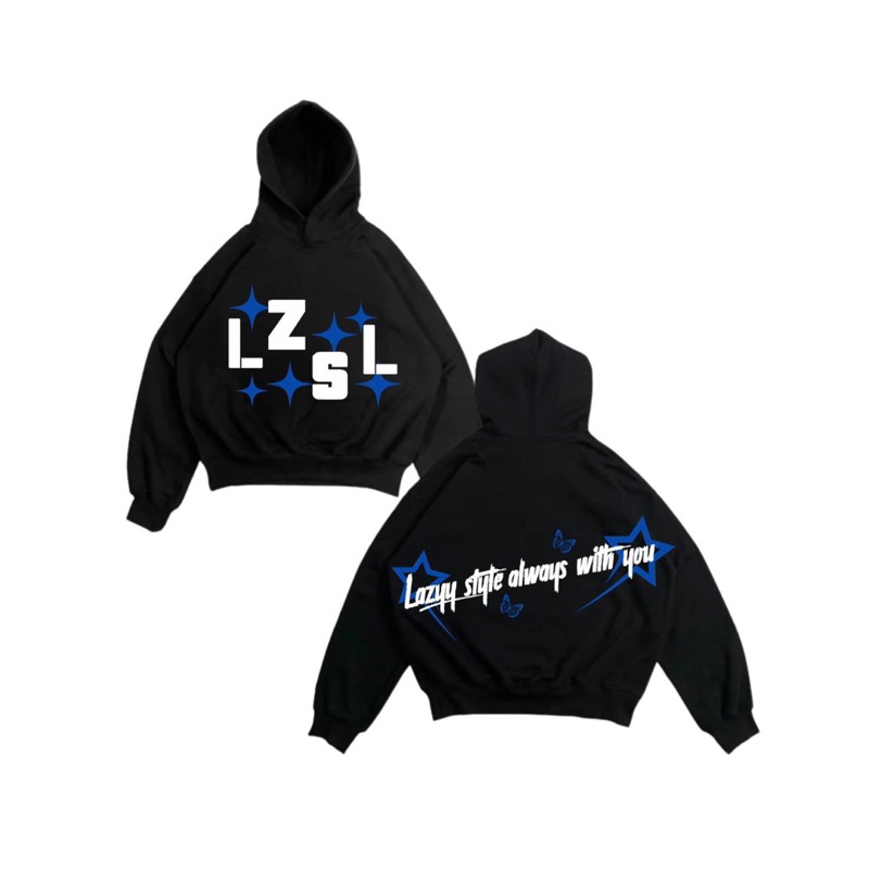 LS LS LS LS LS LS LS | เสื้อฮู้ดโอเวอร์ไซส์ BOXY 300gsm | อัลไวส์
