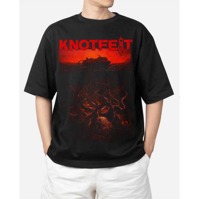 เสื้อยืด Knotfest | สินค้า TAG | Bootleg | เสื้อยืดวง | เสื้อยืดโลหะ | เสื้อยืดเพลง