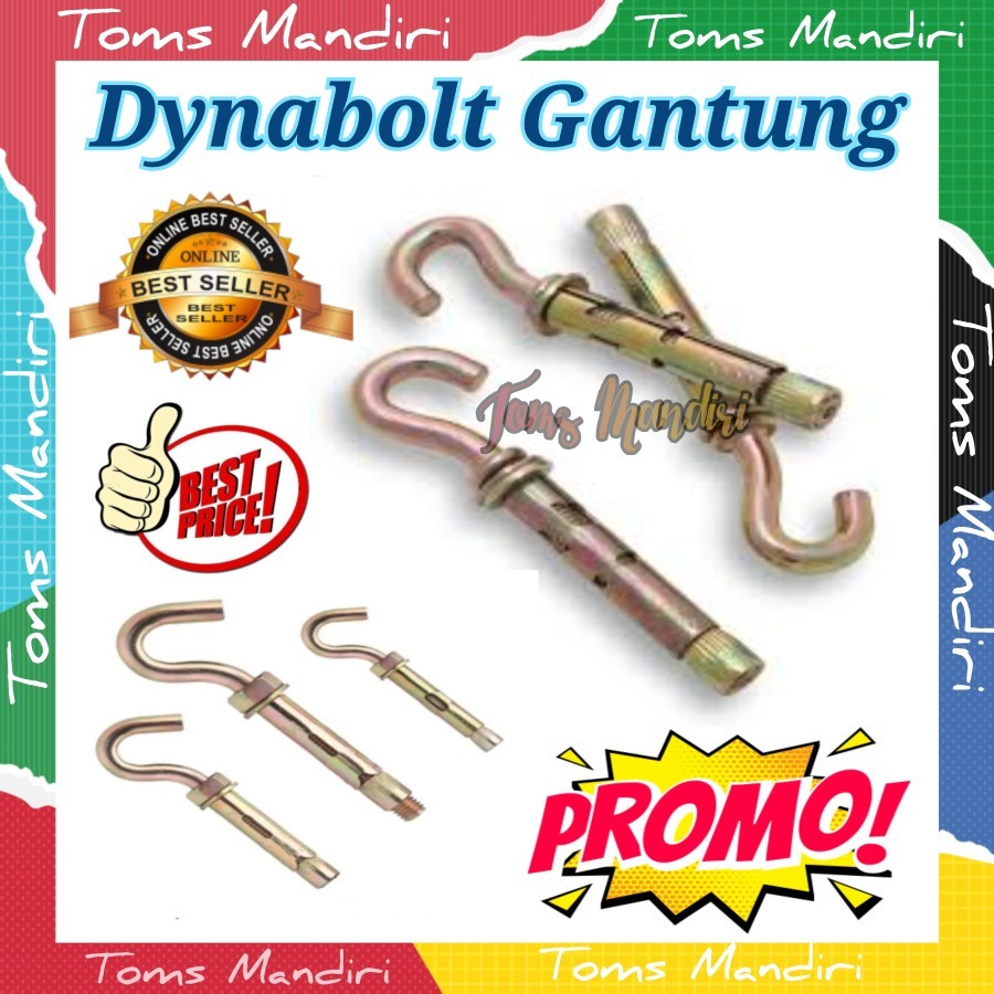 Dynabolt Hanging / Hook Dynabolt / Hook Accor Dynabolt