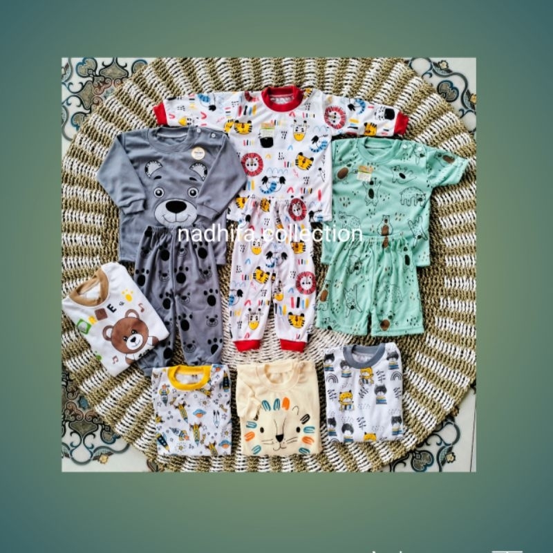 7 ชุดเสื้อผ้าเด็กผู้ชาย/เด็กผู้หญิง AGED 3-10 MONTHS