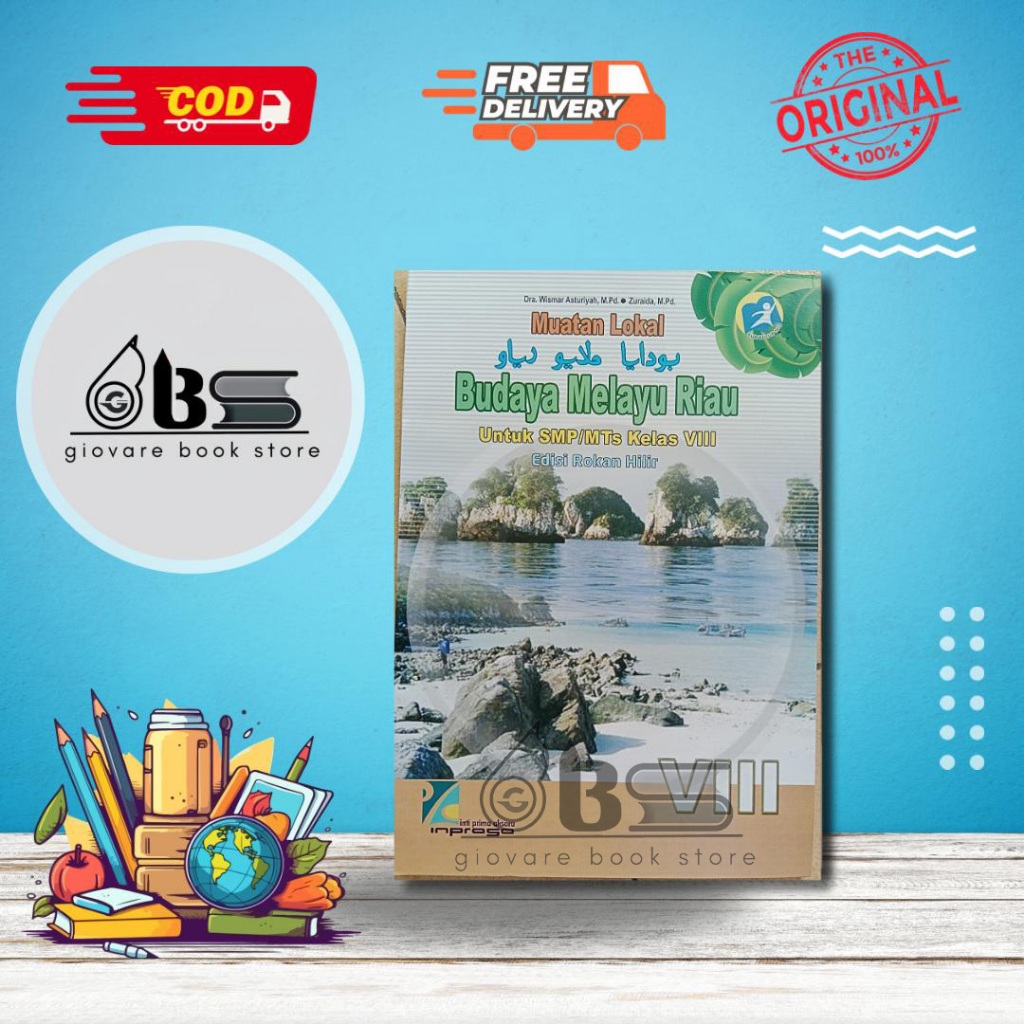 หนังสือ BMR ROHIL CLASS 8 ดั้งเดิม | RIAU MALAY CULTURE CLASS 8 ROKAN HILIR INPRASA | BMR CLASS 8 RO