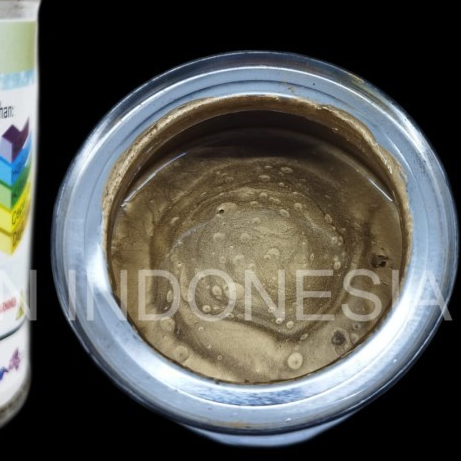 PVC SOLID INK PALE GOLD SCREEN PRINTING INK 1KG