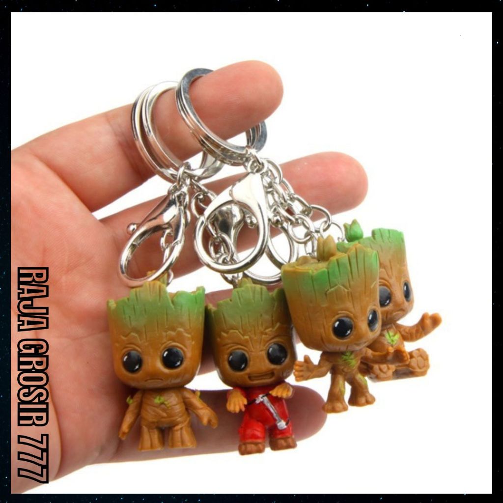 พวงกุญแจ GANTUNGAN Guardian Of Galaxy Baby Groot KYC 21