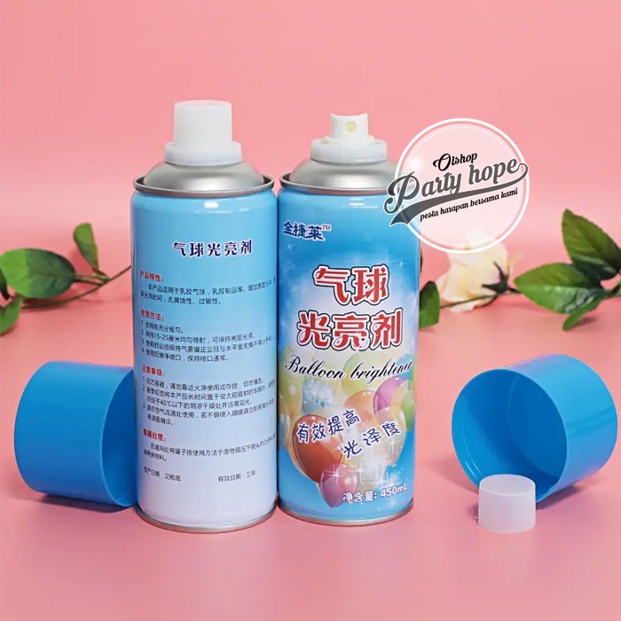 Latex Balloon Polish / Balloon Brightener / สเปรย์ขัดเงาลูกโป่งลาเท็กซ์ / สเปรย์ลูกโป่ง