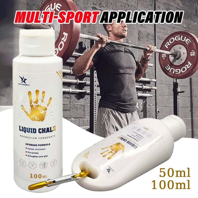 50/100ml Liquid Chalk GYM/Chalk Lifting/Gym Chalk/Liquid Chalk Pole Dance Golf Grip Gym Deadlift
