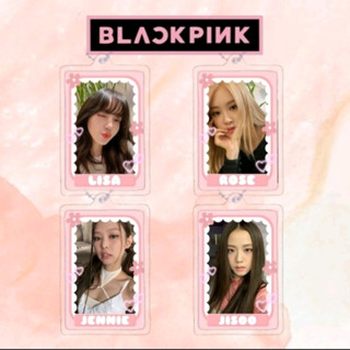 พวงกุญแจอะคริลิคใส Blackpink Selca GC (อ่านรายละเอียด)